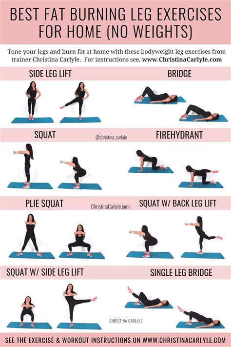 leg workouts without weights